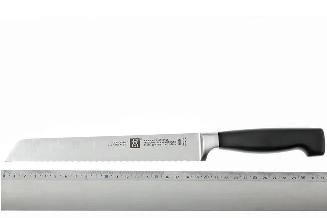 Zwilling J.A. Henckels Four Star Bread Knife 8" - Image 4