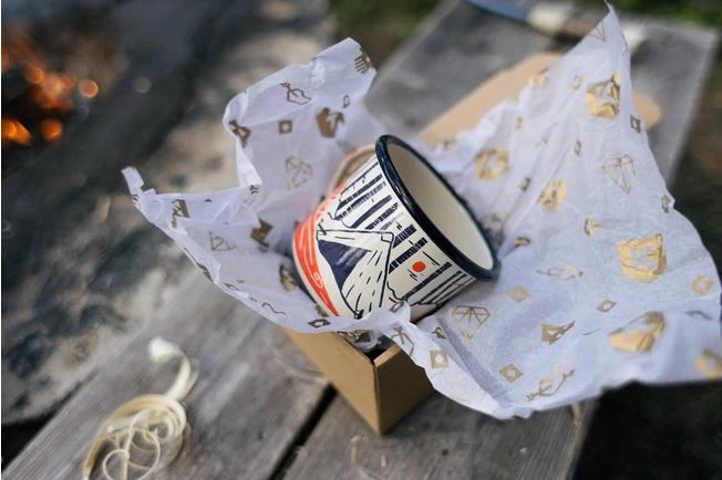 Knivesandtools Enamel Set E-SET-02, Mugs 8 Cm & 10 Cm, Enamel Mugs - Image 6